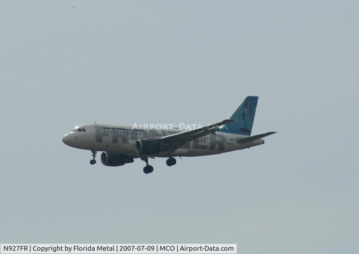 N927FR, 2004 Airbus A319-111 C/N 2209, Flip
