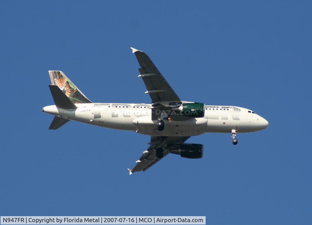 N947FR, 2006 Airbus A319-111 C/N 2806, Maya