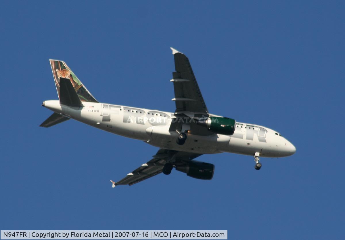 N947FR, 2006 Airbus A319-111 C/N 2806, Maya