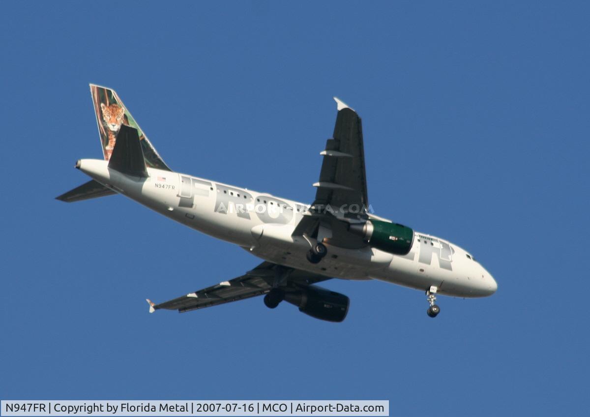 N947FR, 2006 Airbus A319-111 C/N 2806, Maya
