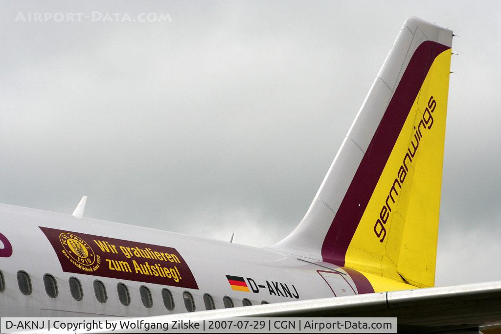 D-AKNJ, 2000 Airbus A319-112 C/N 1172, special titles