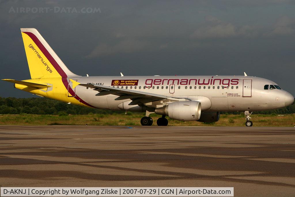 D-AKNJ, 2000 Airbus A319-112 C/N 1172, special titles