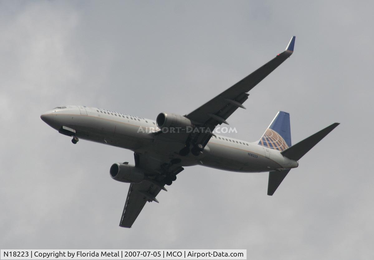 N18223, 1998 Boeing 737-824 C/N 28932, Continental