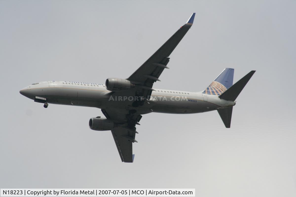 N18223, 1998 Boeing 737-824 C/N 28932, Continental