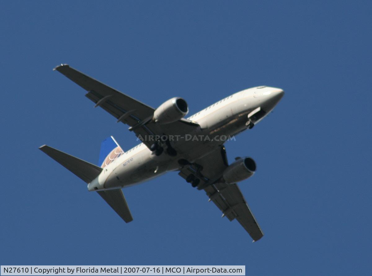 N27610, 1994 Boeing 737-524 C/N 27323, Continental