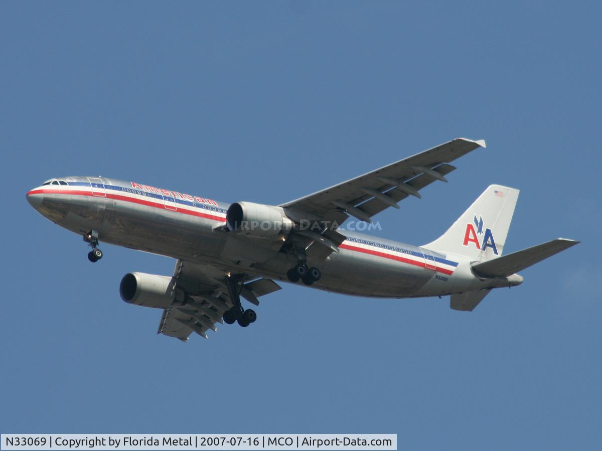 N33069, 1989 Airbus A300B4-605R C/N 512, AA