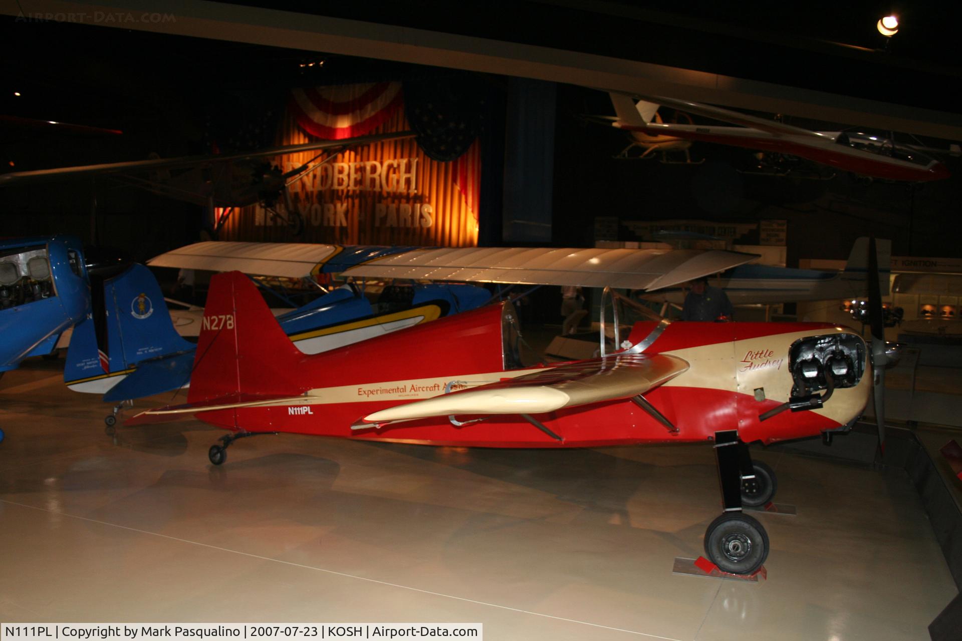N111PL, 1953 Mace PETE MODEL III C/N 1, Model III
