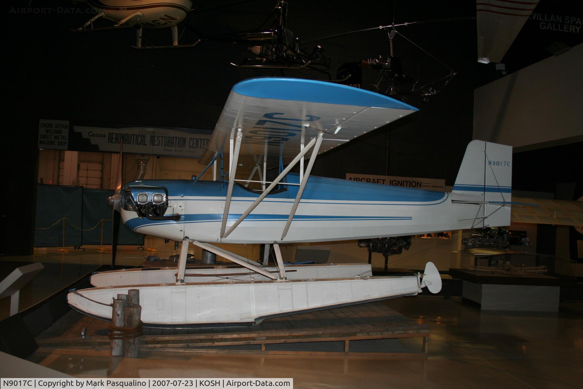N9017C, 1956 Corben Baby Ace Model D C/N 3, Baby Ace D