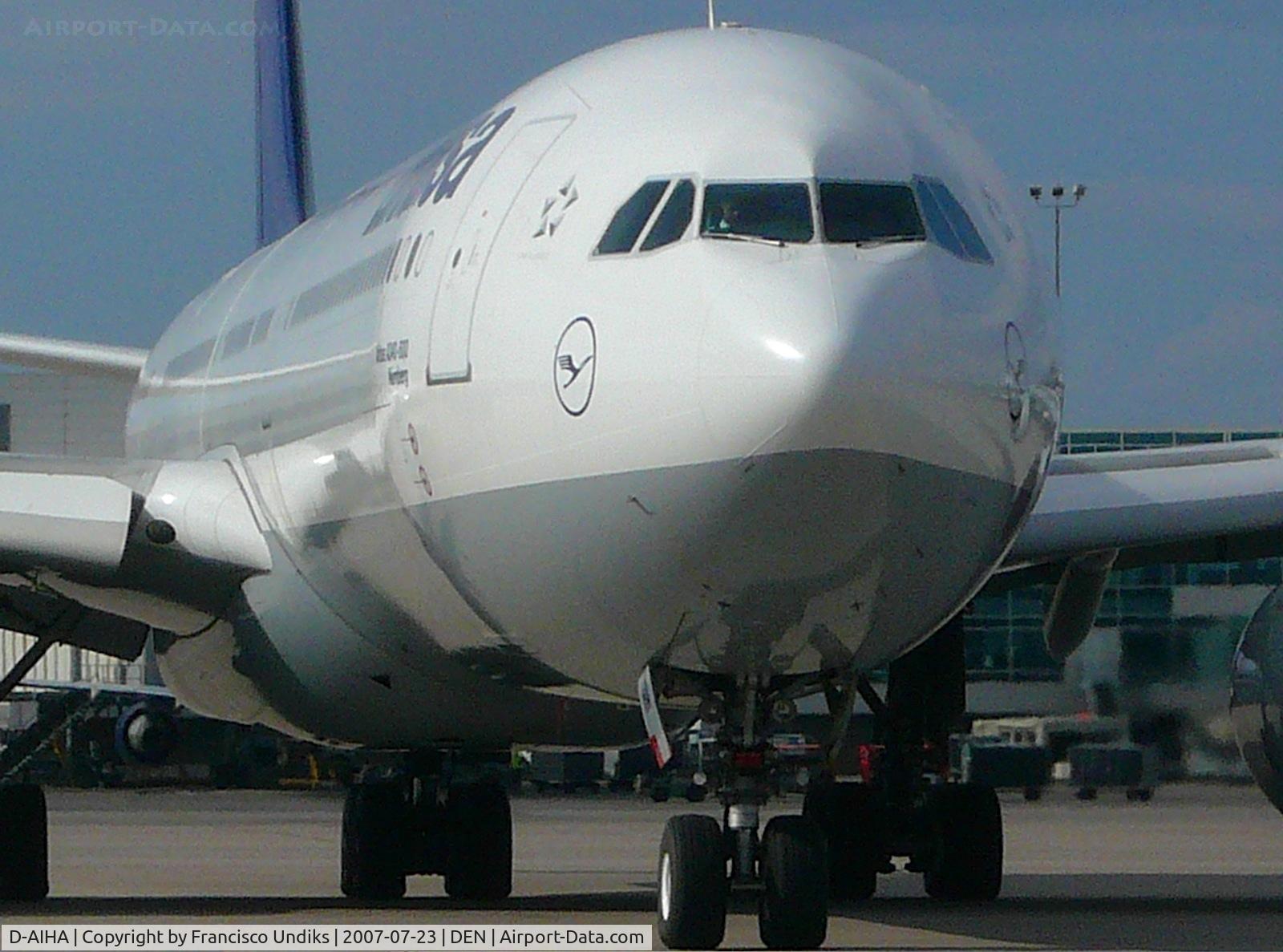 D-AIHA, 2003 Airbus A340-642 C/N 482, Lufthansa A340-600