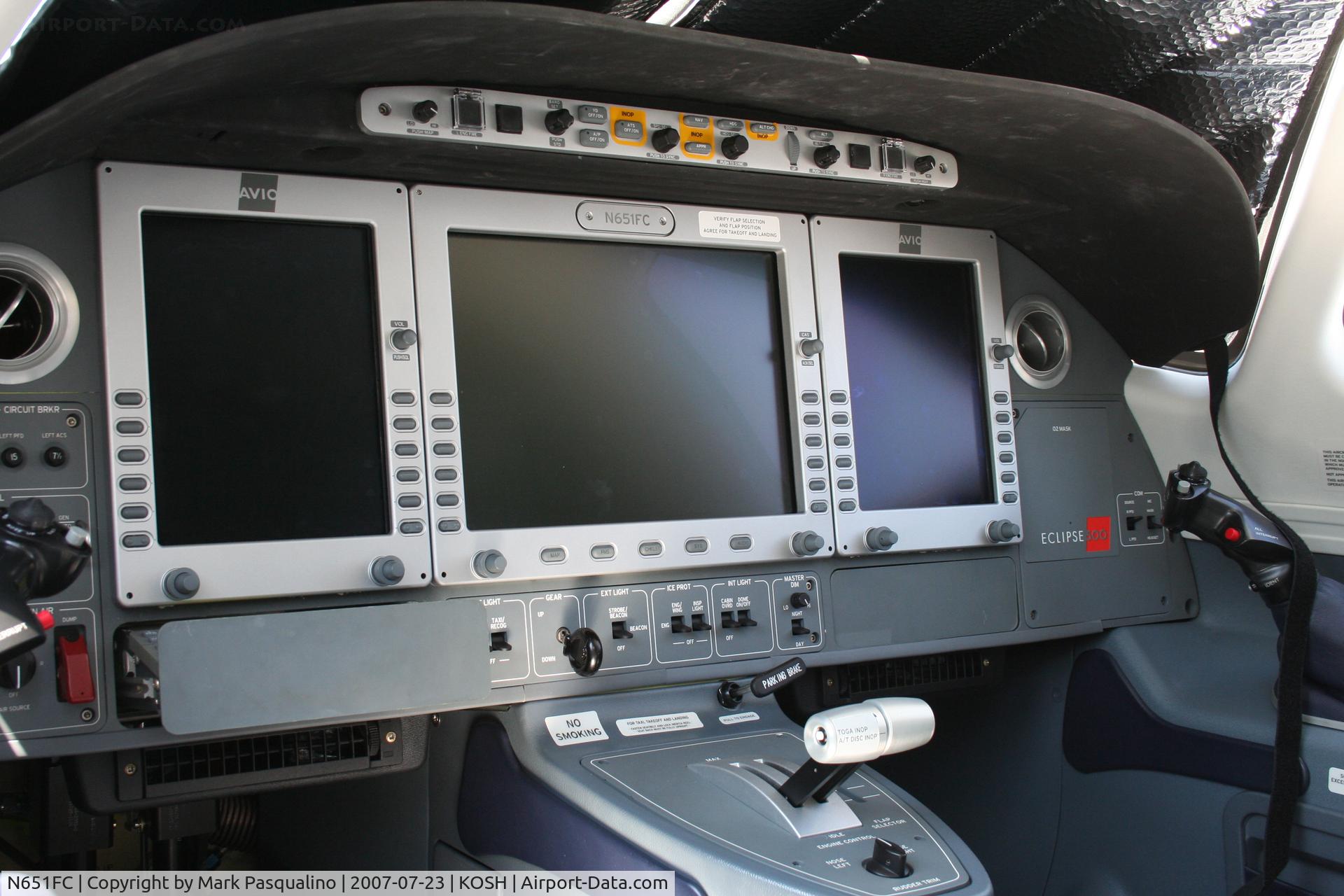 N651FC, 2007 Eclipse Aviation Corp EA500 C/N 000012, Eclipse EA500