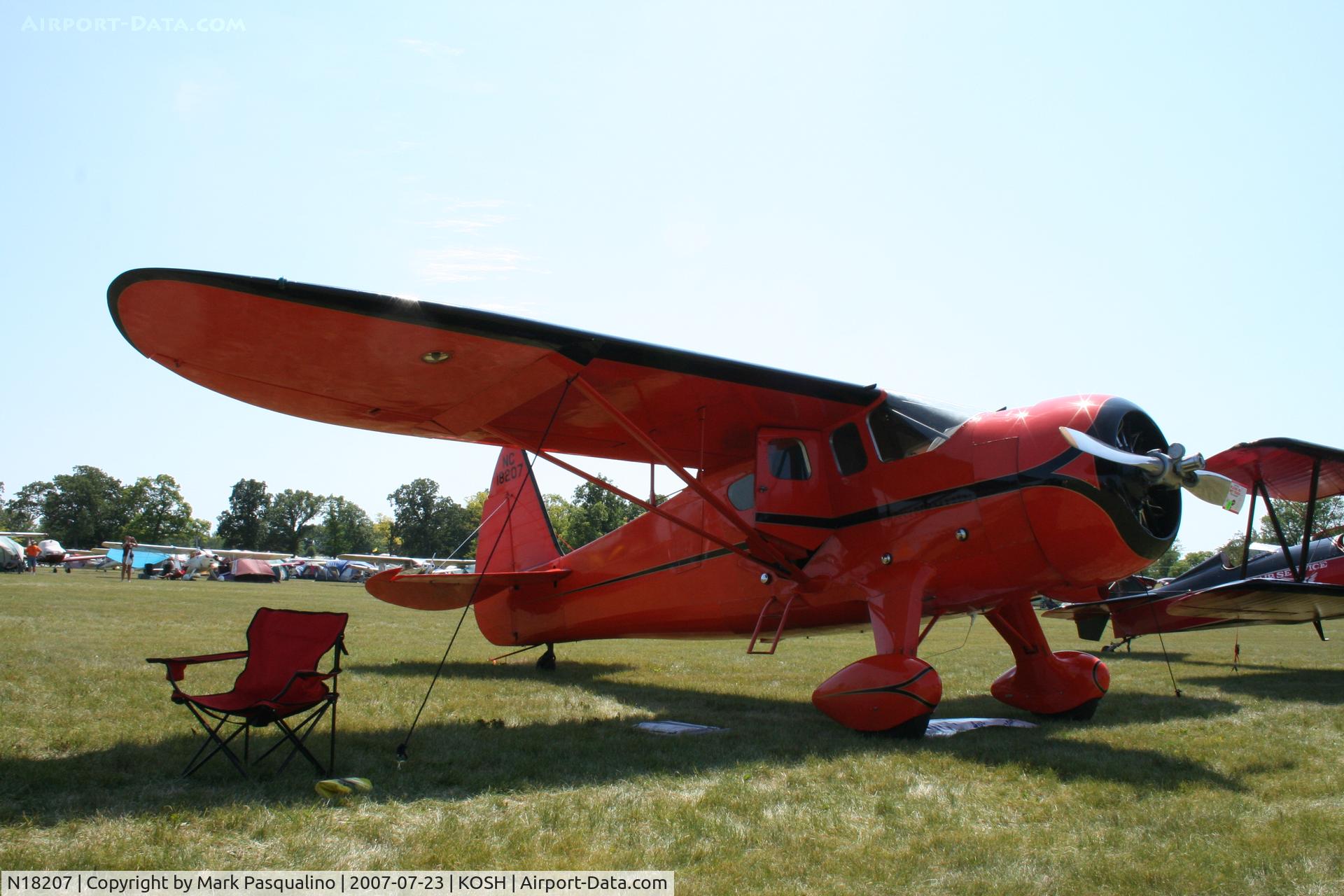 N18207, 1938 Howard Aircraft DGA-11 C/N 206, DGA-11