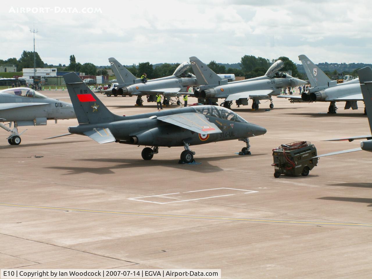 E10, Dassault-Dornier Alpha Jet E C/N E10, Alpha Jet E/French AF/RIAT Fairford