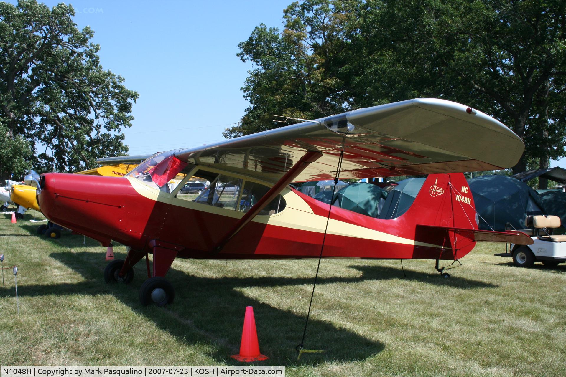 N1048H, 1948 Aeronca 15AC Sedan C/N 15AC-59, Aeronca 15AC