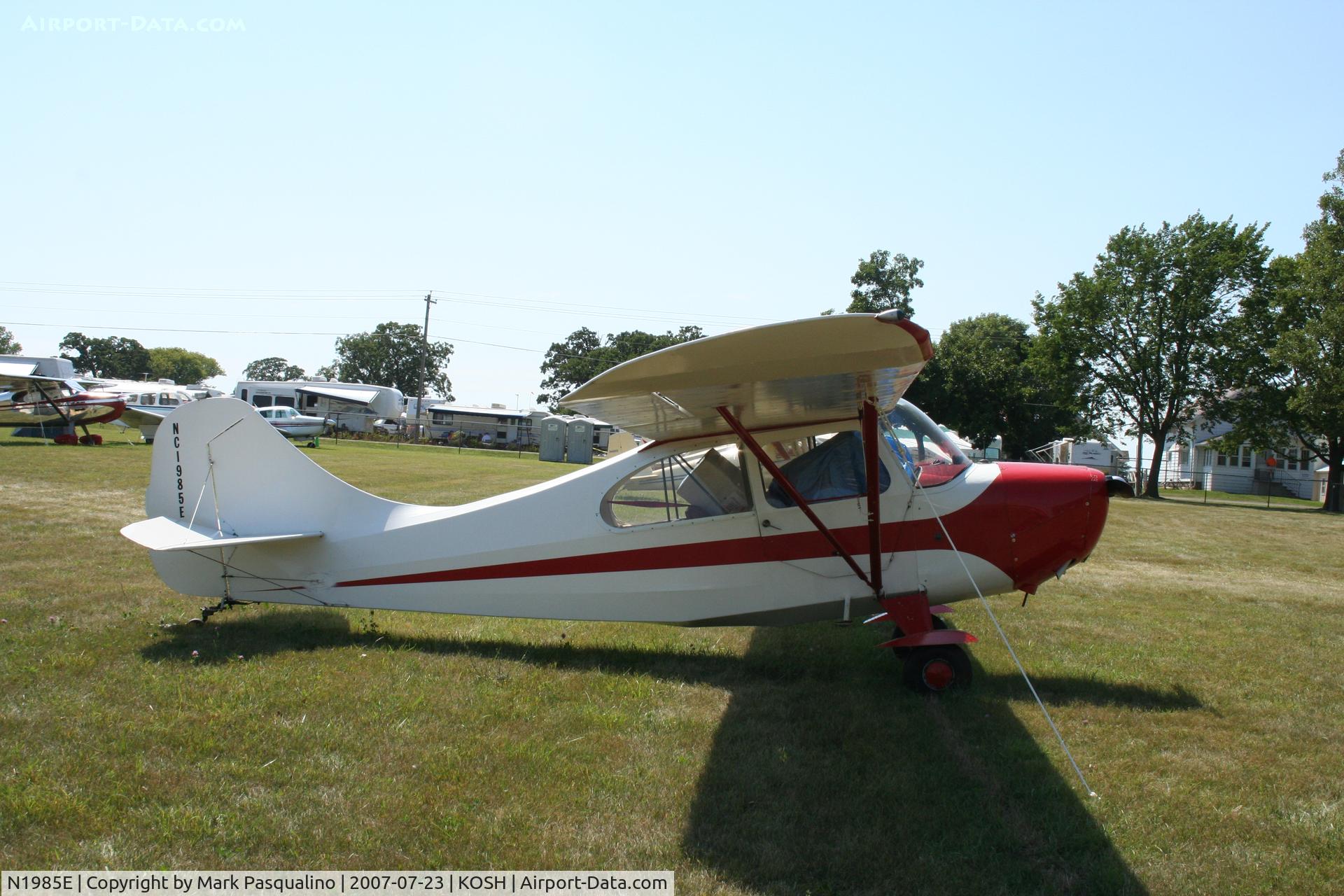 N1985E, 1946 Aeronca 7AC Champion C/N 7AC-5552, Aeronca 7AC