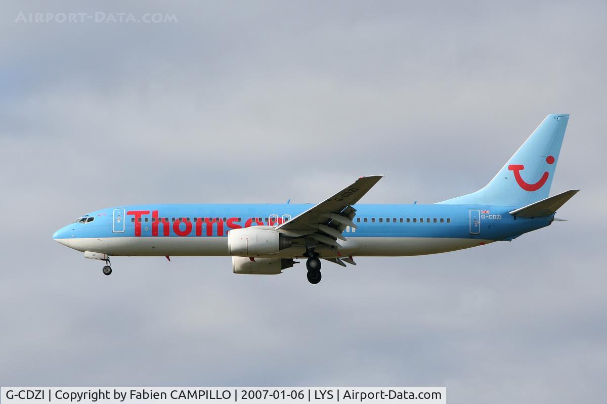 G-CDZI, 2000 Boeing 737-804 C/N 28229, Thomson Fly.com