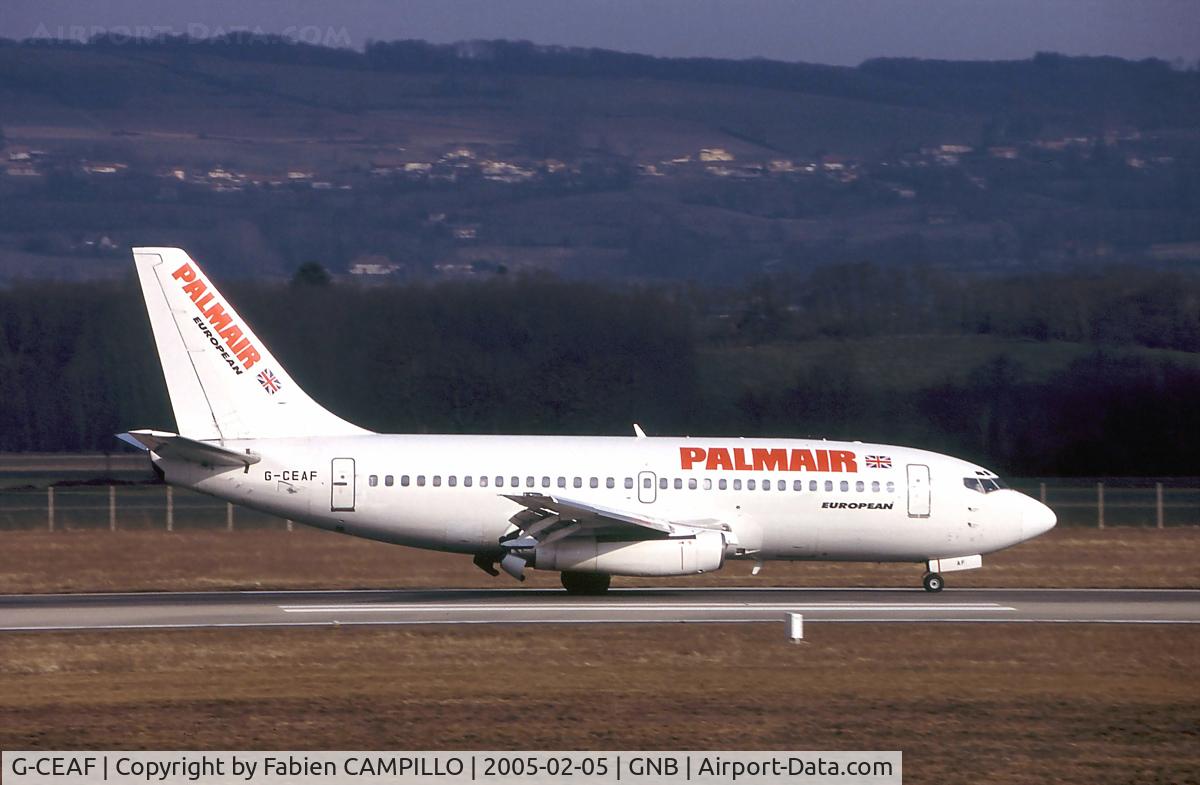 G-CEAF, 1974 Boeing 737-229 C/N 20910, European Aircharter Palmair