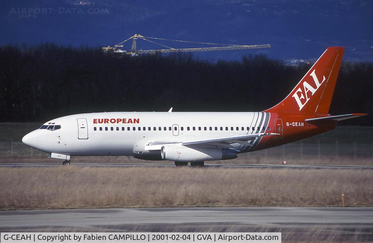 G-CEAH, 1975 Boeing 737-229 C/N 21135, European Aircharter