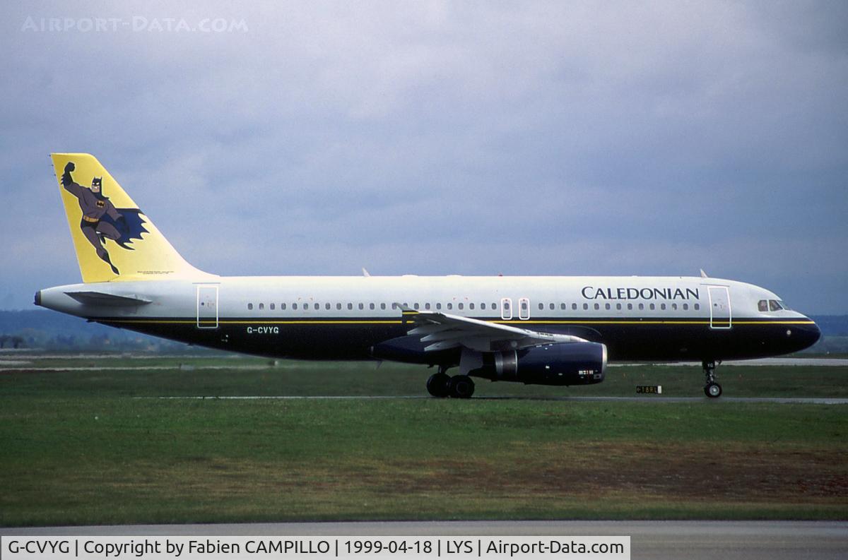 G-CVYG, 1993 Airbus A320-231 C/N 443, Caledonian