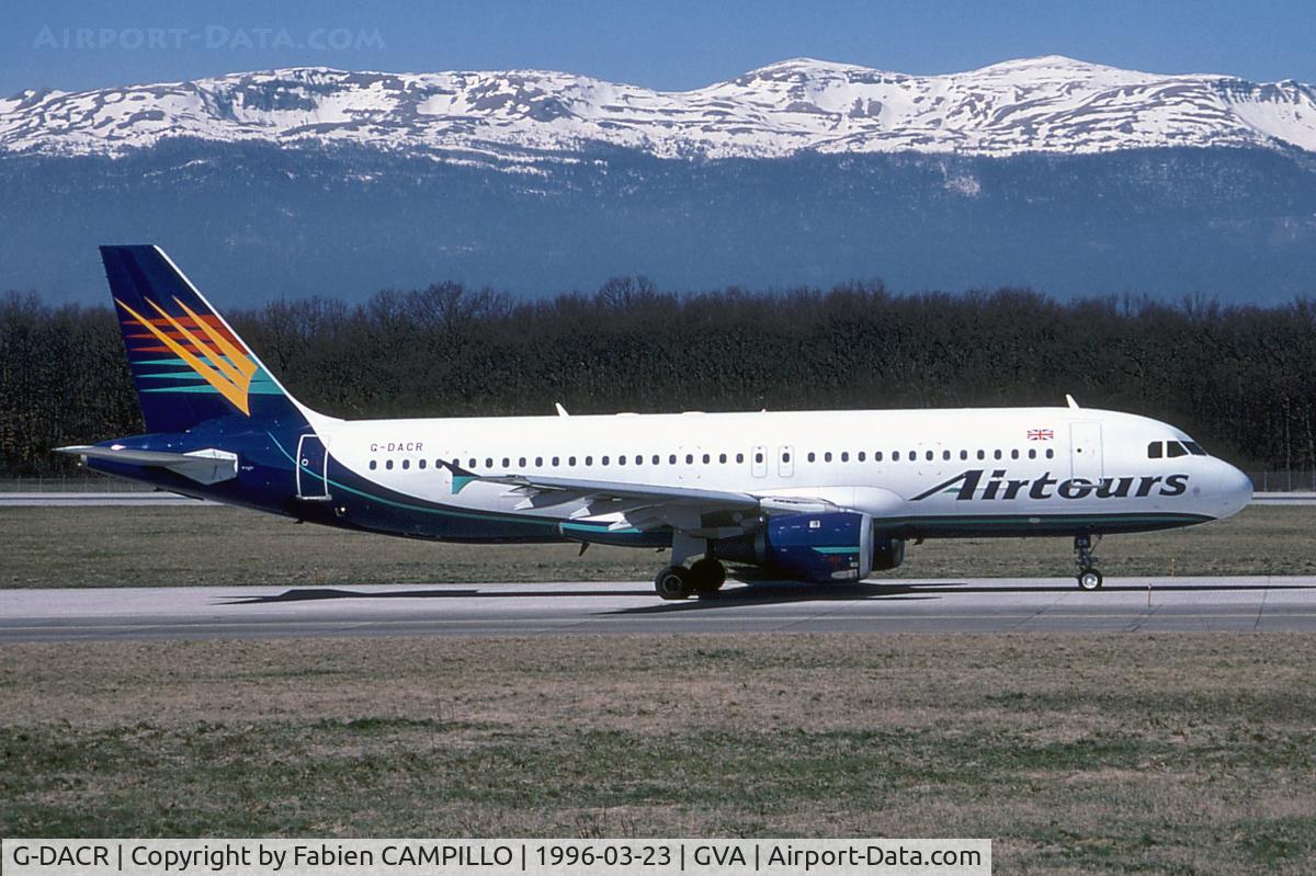G-DACR, 1992 Airbus A320-212 C/N 349, Airtours