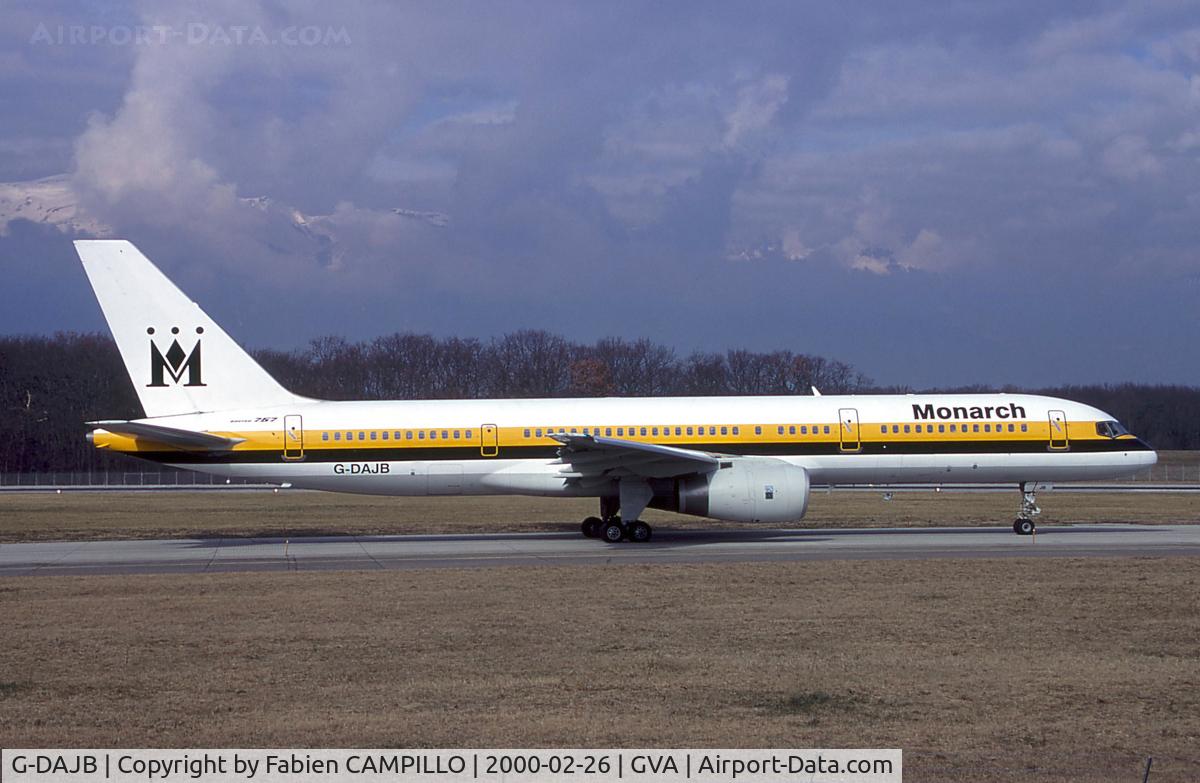 G-DAJB, 1987 Boeing 757-2T7 C/N 23770, Monarch