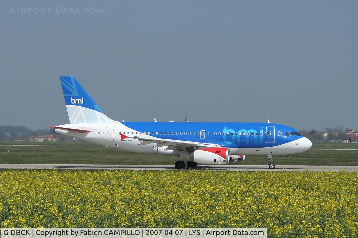 G-DBCK, 2007 Airbus A319-131 C/N 3049, BMI
