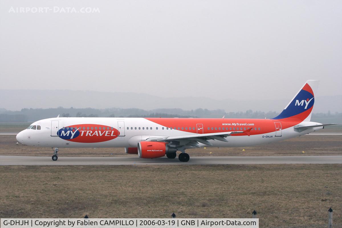 G-DHJH, 2000 Airbus A321-211 C/N 1238, My Travel