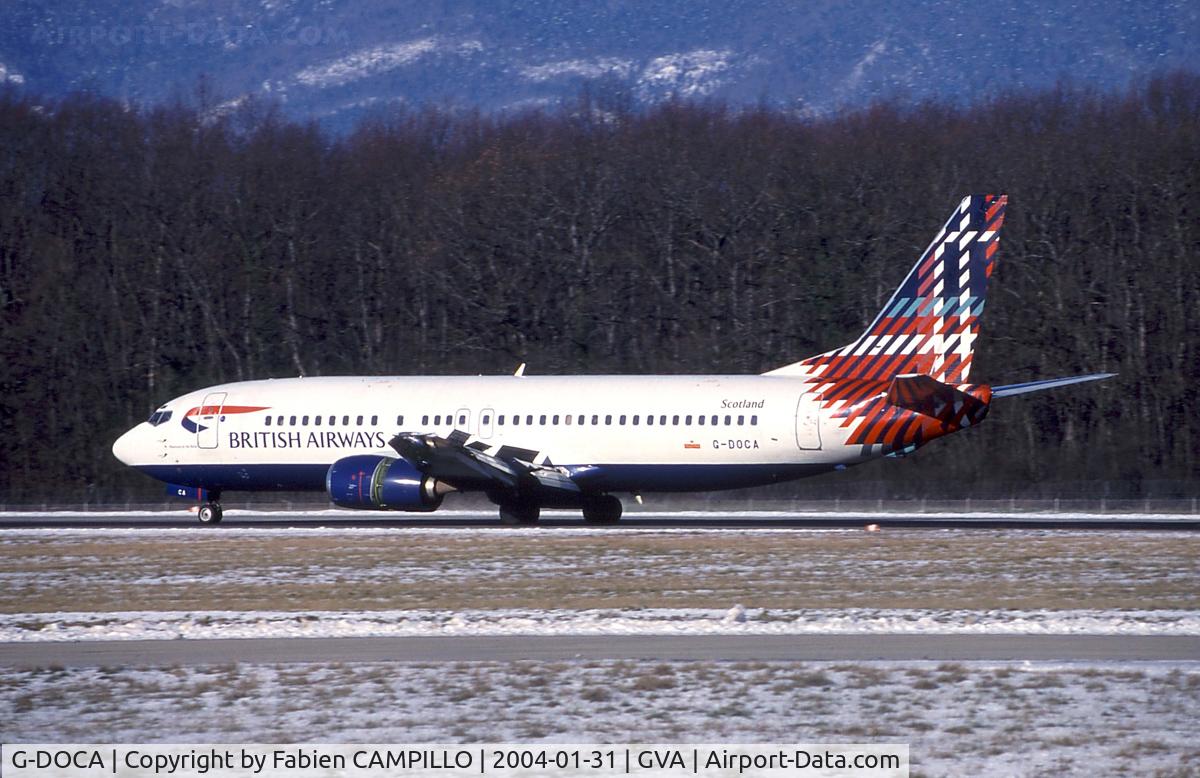 G-DOCA, 1991 Boeing 737-436 C/N 25267, British Airways