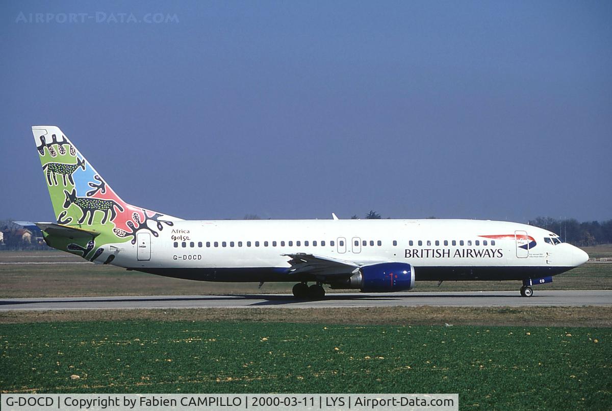 G-DOCD, 1991 Boeing 737-436 C/N 25349, British Airways