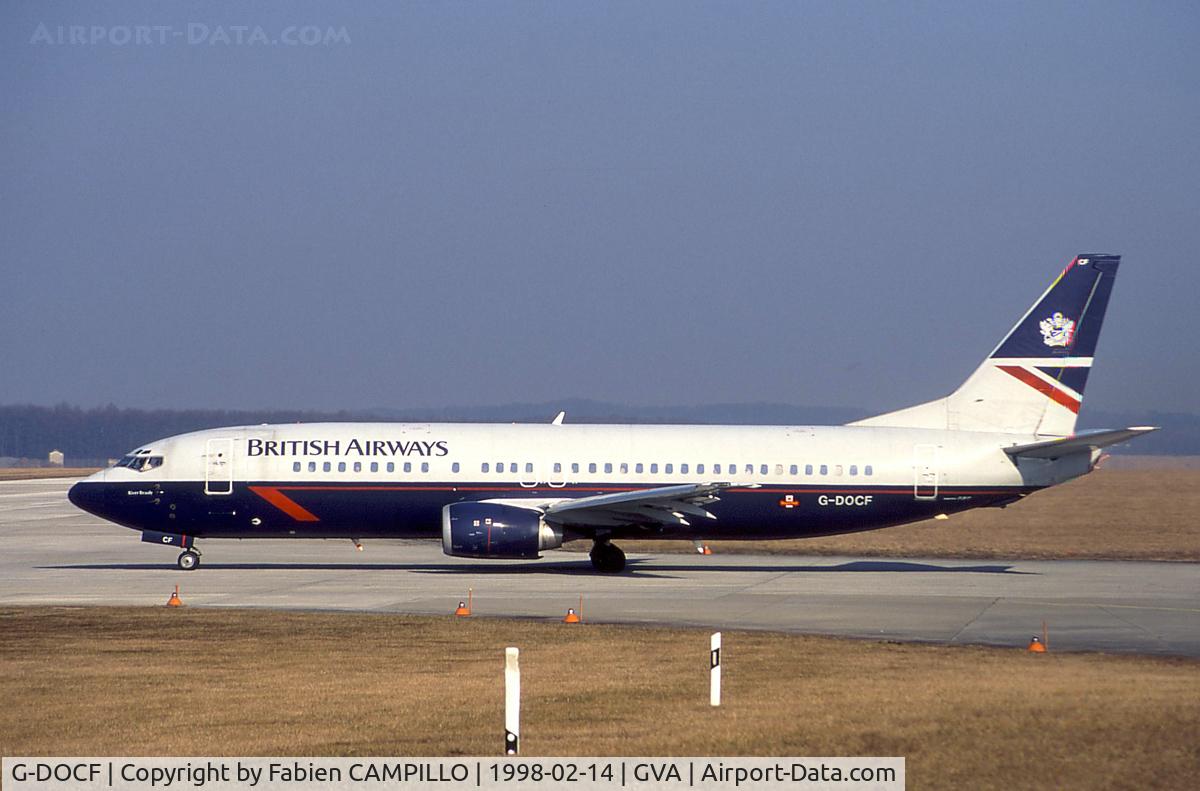 G-DOCF, 1991 Boeing 737-436 C/N 25407, British Airways