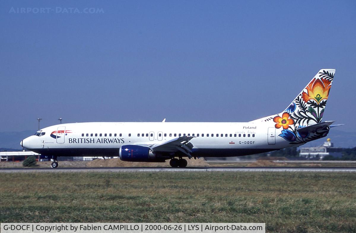 G-DOCF, 1991 Boeing 737-436 C/N 25407, British Airways