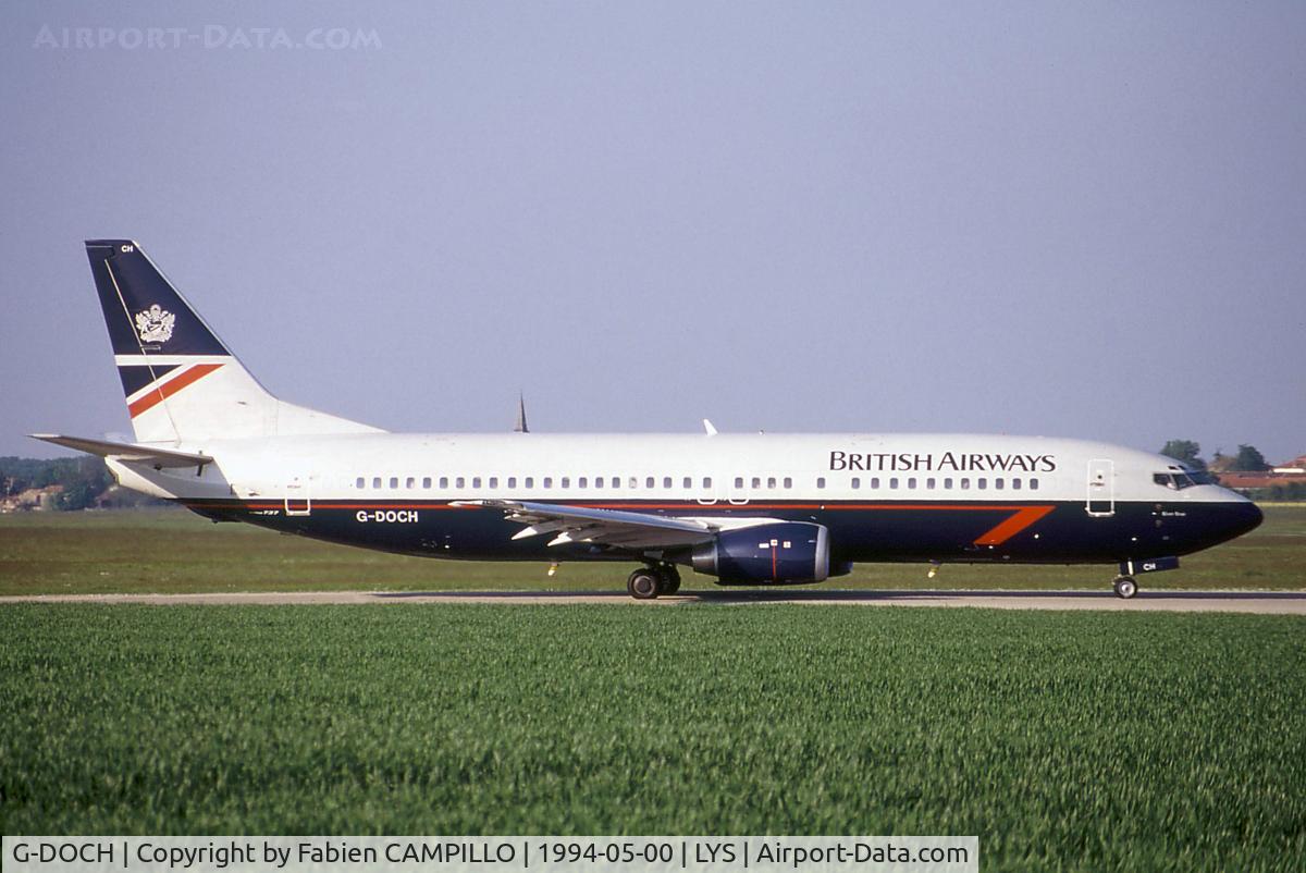 G-DOCH, 1991 Boeing 737-436 C/N 25428, British Airways