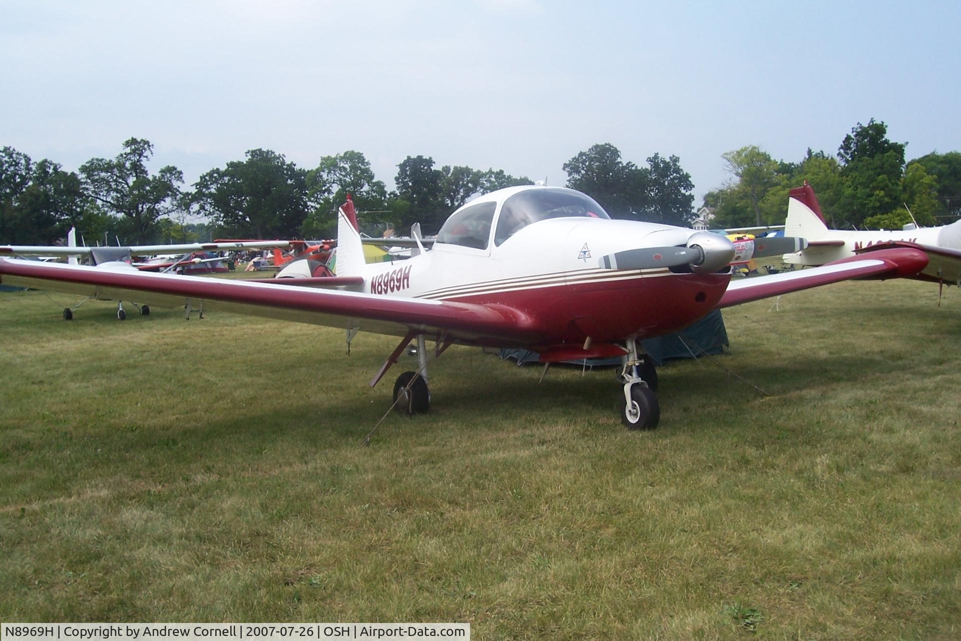N8969H, 1947 North American Navion C/N NAV-4-969, At the EAA Fly In