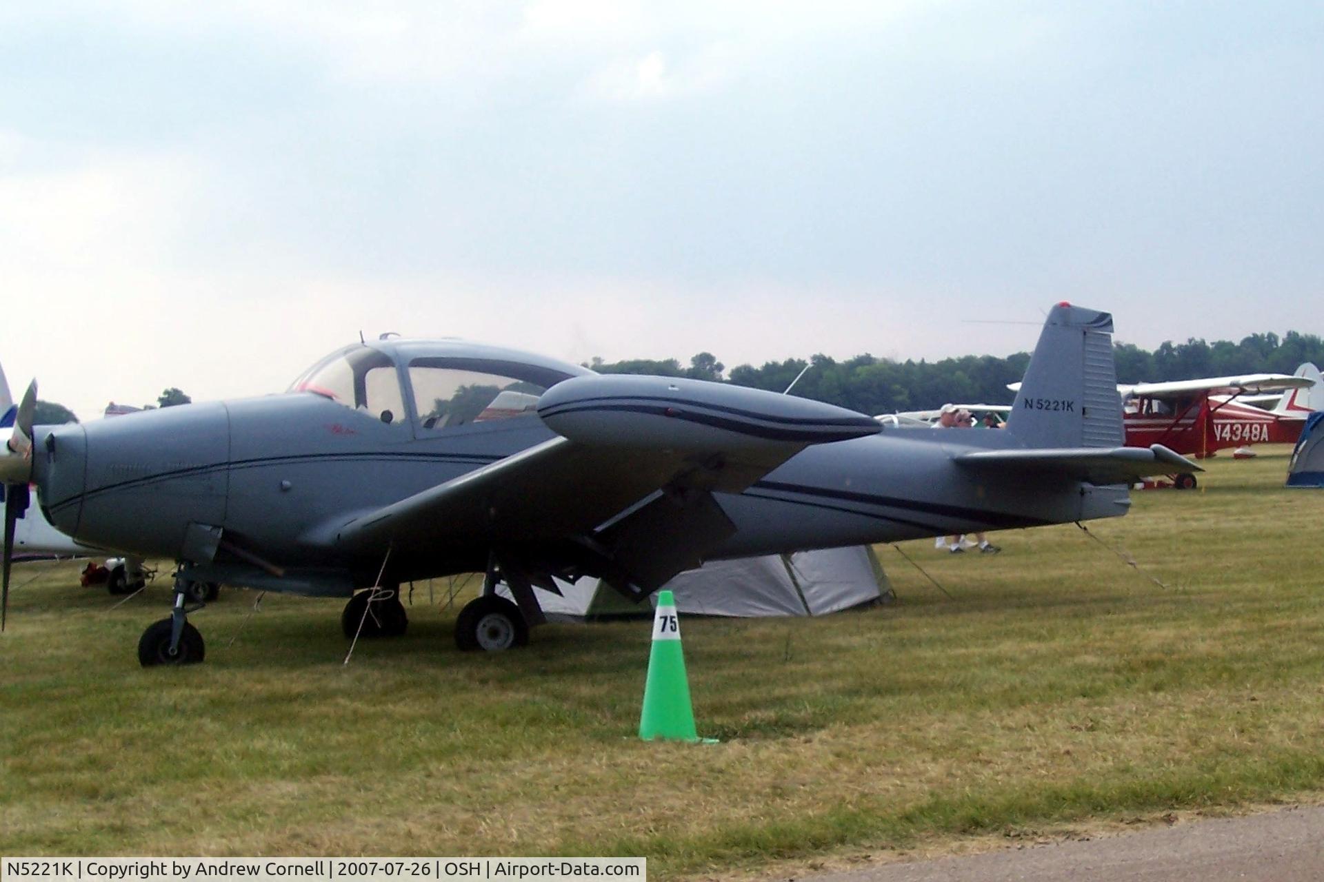 N5221K, 1950 Ryan Navion B C/N NAV-4-2121B, At the EAA Fly In