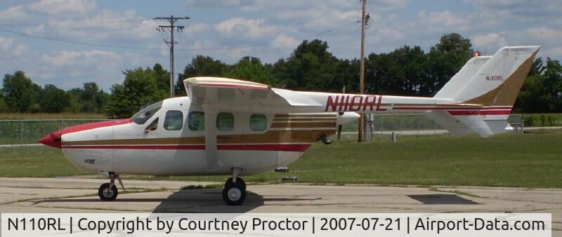 N110RL, 1973 Cessna T337G Turbo Super Skymaster C/N P3370095, Cessna Skymaster