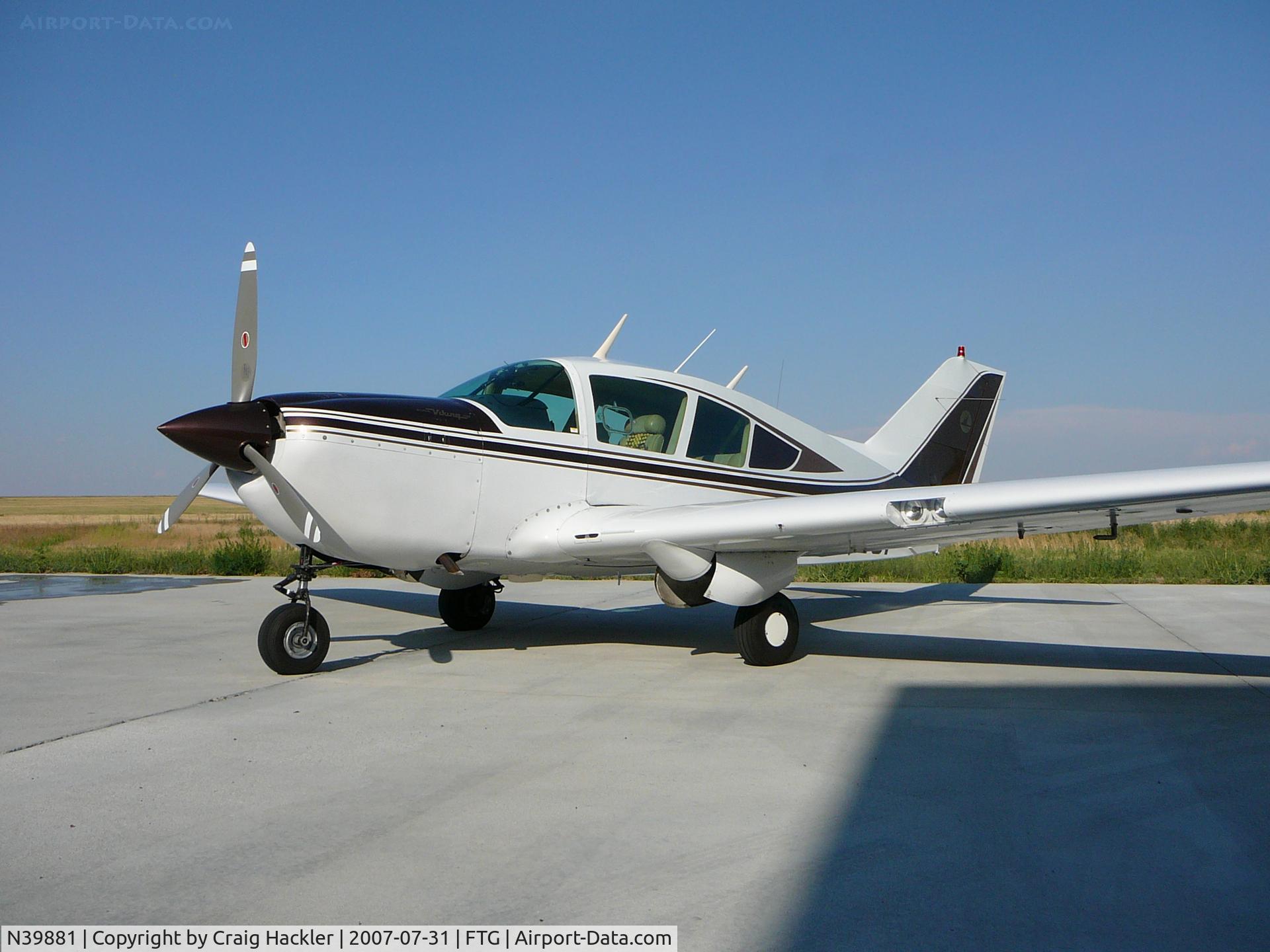 N39881, 1973 Bellanca 17-30A Viking C/N 73-30539, On the ramp