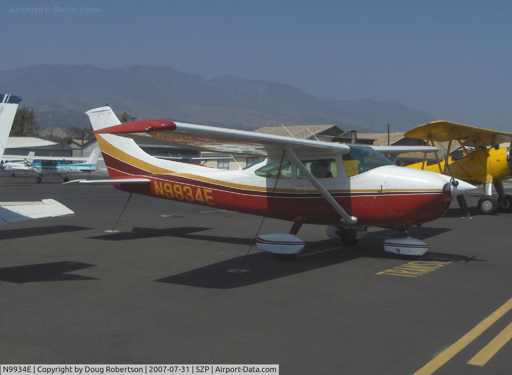 N9934E, 1975 Cessna 182P Skylane C/N 18263994, 1975 Cessna 182P SKYLANE, Continental O-470-S 230 Hp
