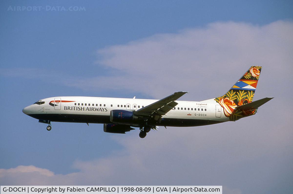 G-DOCH, 1991 Boeing 737-436 C/N 25428, British Airways