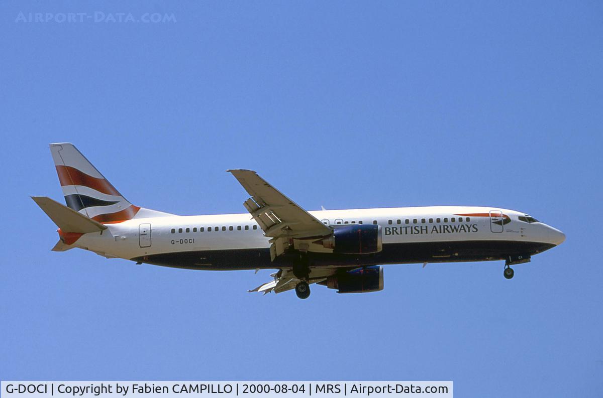 G-DOCI, 1991 Boeing 737-436 C/N 25839, British Airways