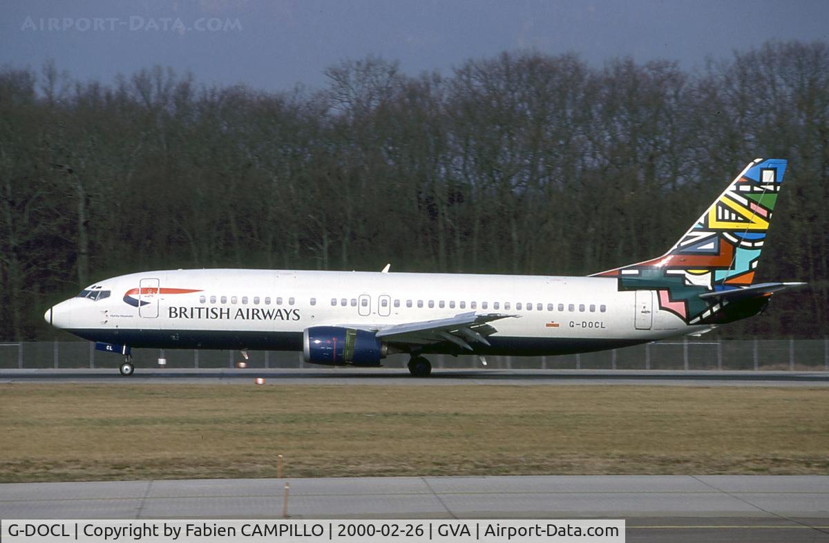 G-DOCL, 1992 Boeing 737-436 C/N 25842, British Airways
