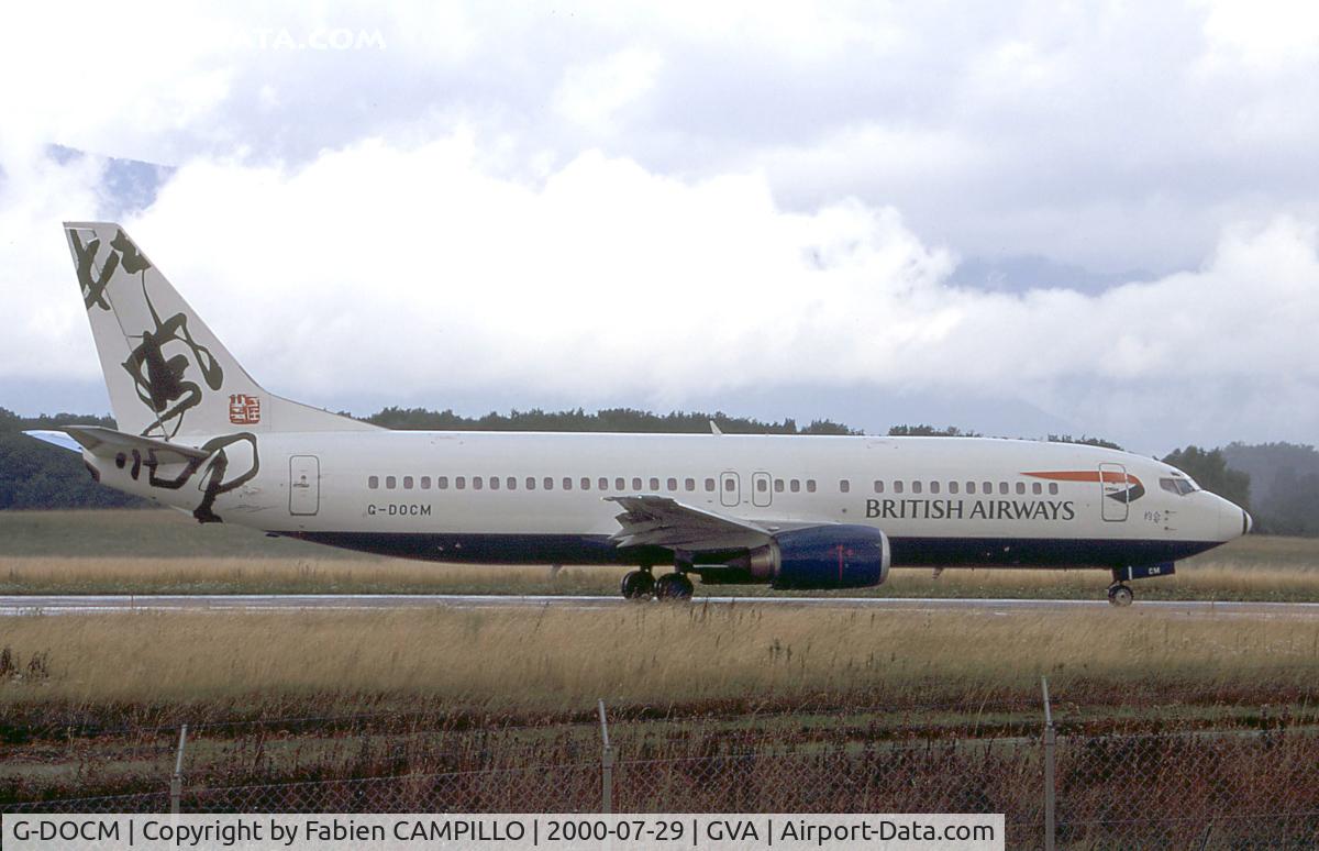 G-DOCM, 1992 Boeing 737-436 C/N 25843, British Airways