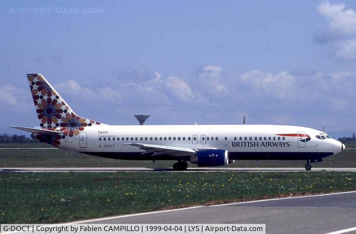 G-DOCT, 1992 Boeing 737-436 C/N 25853, British Airways