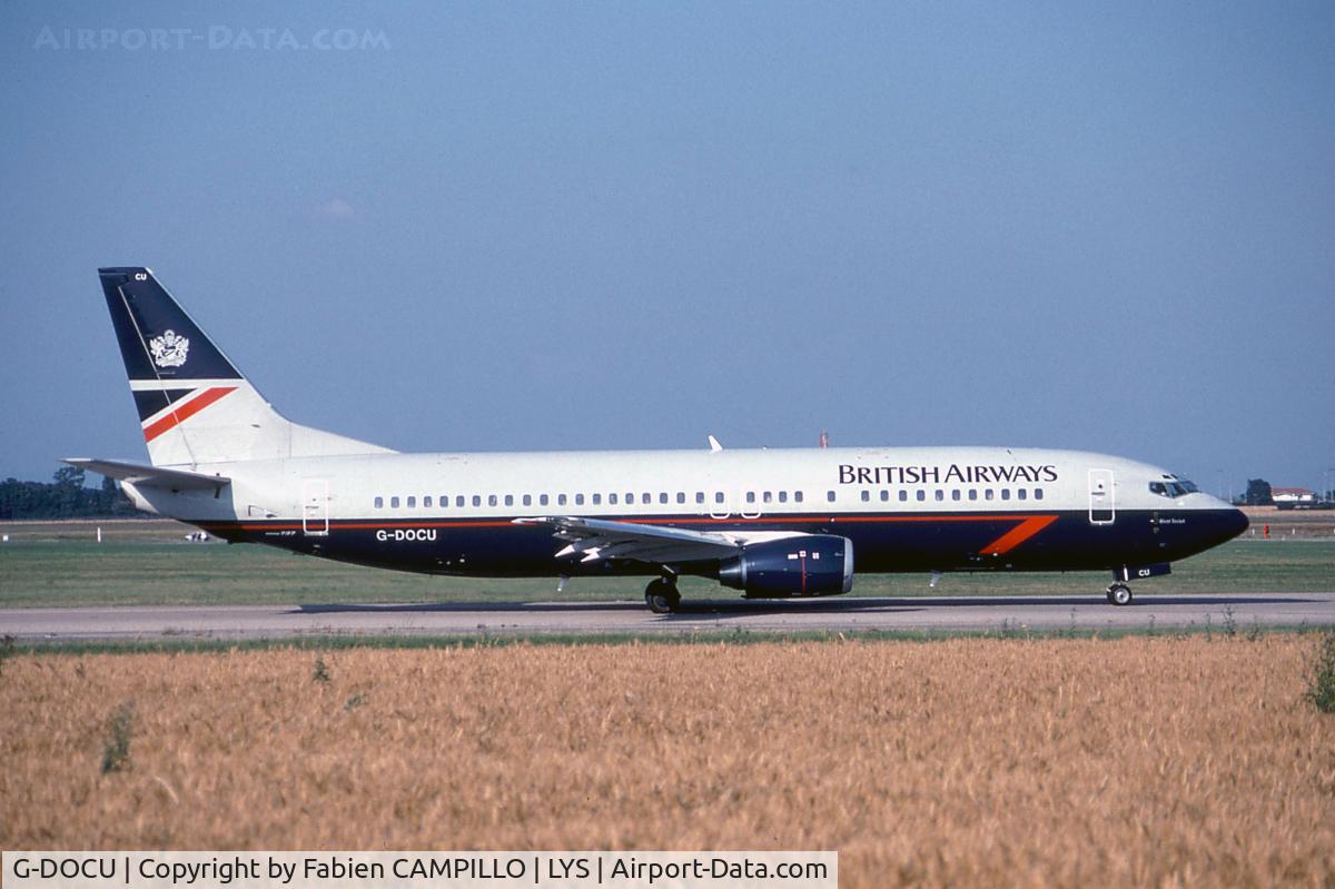 G-DOCU, 1992 Boeing 737-436 C/N 25854, British Airways