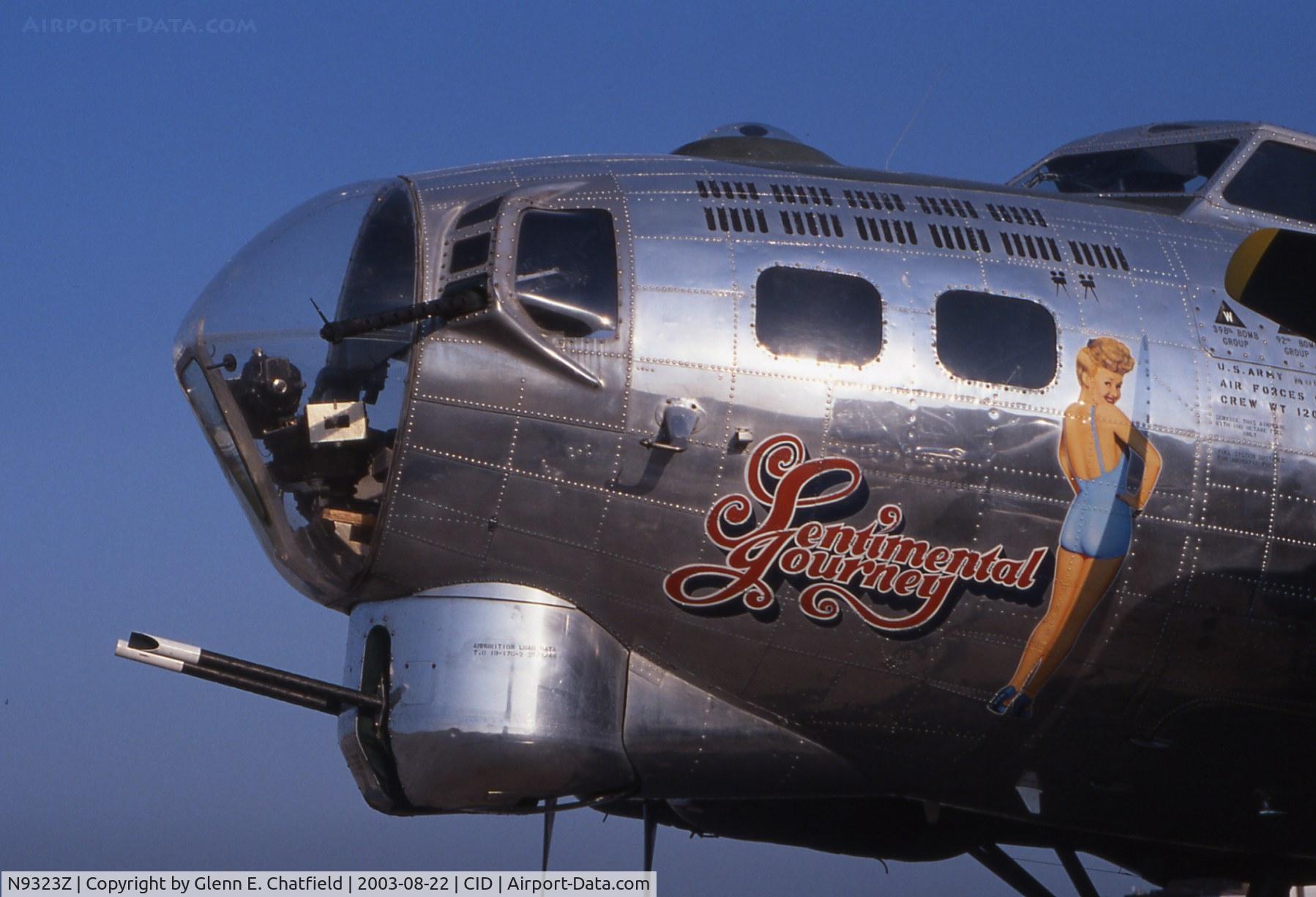 N9323Z, 1944 Boeing B-17G-85-DL Flying Fortress C/N 32155, Classic lines