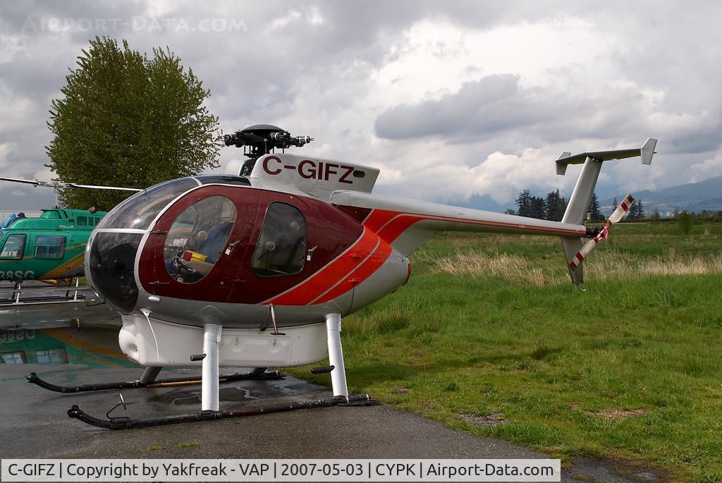 C-GIFZ, Hughes 369D C/N 490505D, Prism Helicopters Hughes 369