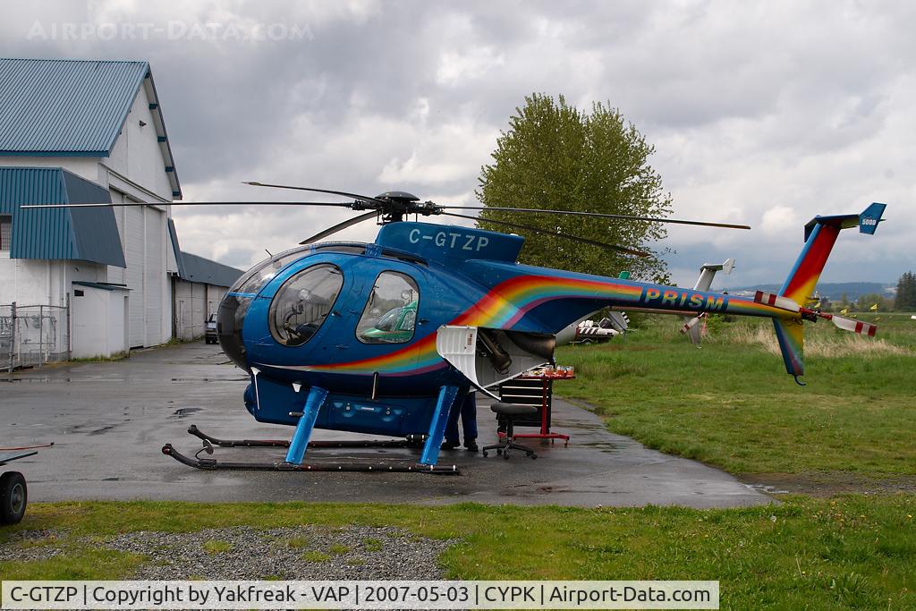 C-GTZP, 1979 Hughes 369D C/N 590519D, Prism Helicopters Hughes 369