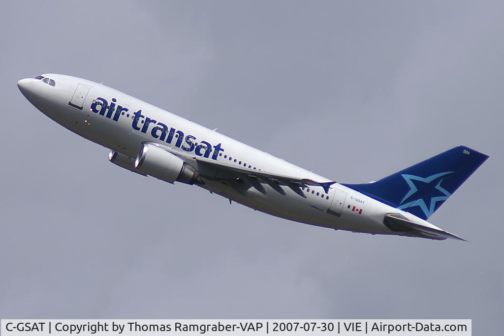 C-GSAT, 1991 Airbus A310-308 C/N 600, Air Transat Airbus A310