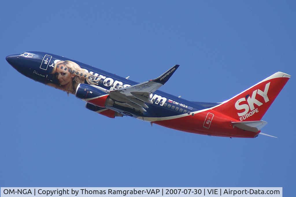 OM-NGA, 2006 Boeing 737-76N C/N 32684, Sky Europe Airlines Boeing 737-700