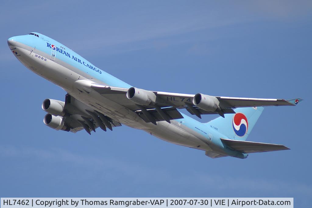 HL7462, 1997 Boeing 747-4B5F/SCD C/N 26406, Korean Air Boeing 747-400