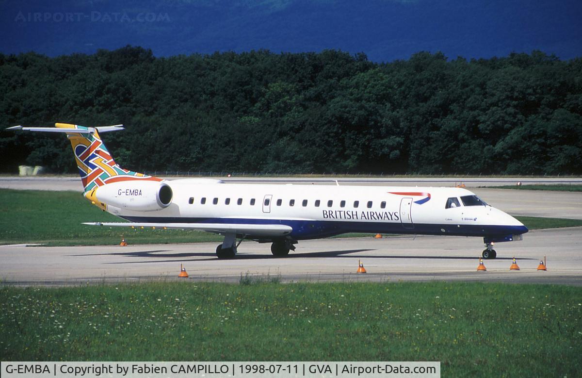 G-EMBA, 1997 Embraer EMB-145EP (ERJ-145EP) C/N 145016, British RÃ©gional Airlines