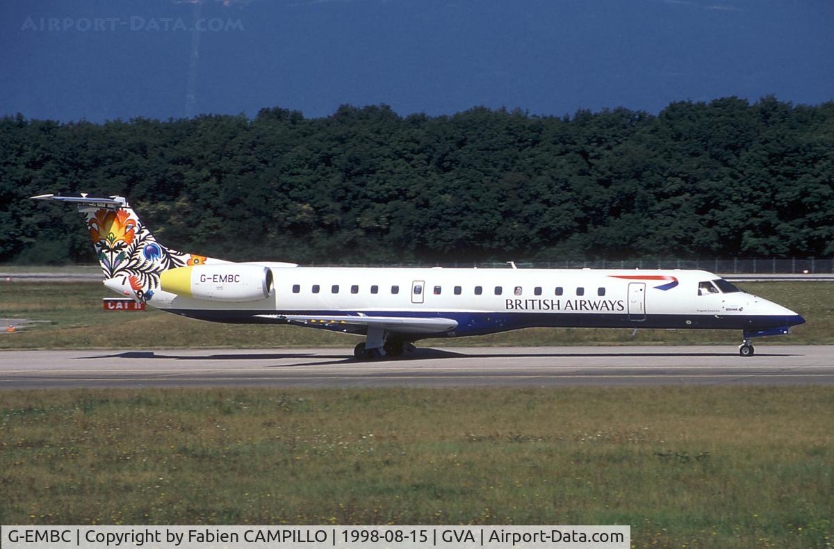 G-EMBC, 1997 Embraer EMB-145EP (ERJ-145EP) C/N 145024, British RÃ©gional Airlines